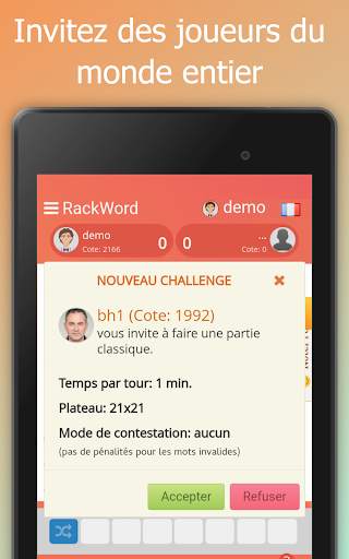 Rackword- Jeu de mots en ligne screenshot 9