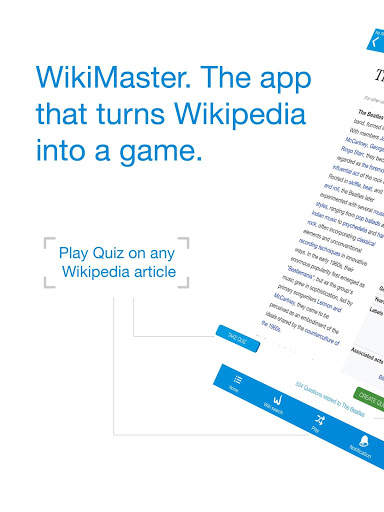 WikiMaster - إختبارات ويكبيديا 17 تصوير الشاشة