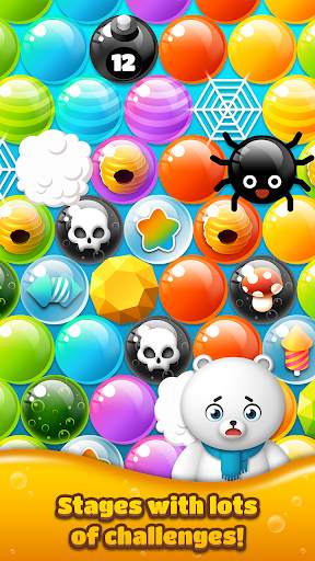 BUBBLE SHOOTER : HUNGRY BEAR 4 تصوير الشاشة