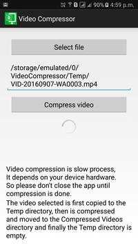 Video Compressor screenshot 2