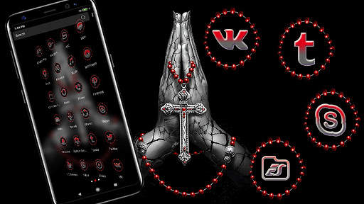 Jesus Cross Launcher Theme screenshot 3