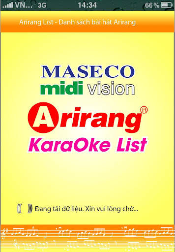 ARIRANG LIST screenshot 1