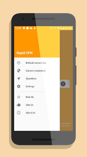 Rapid VPN - Free VPN Service & Unblock Site screenshot 1