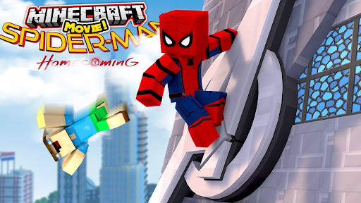 Minecraft Spider Man Mod PE screenshot 3