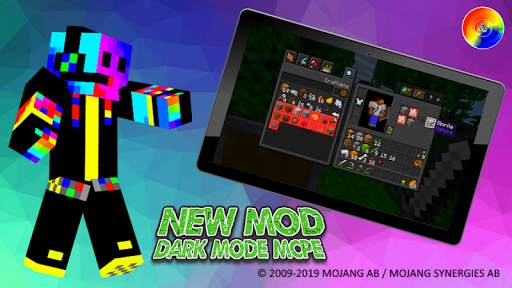Mods : Dark Mode MCPE screenshot 1