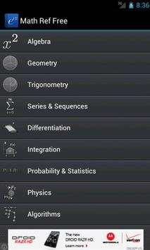 Math Ref Free screenshot 1