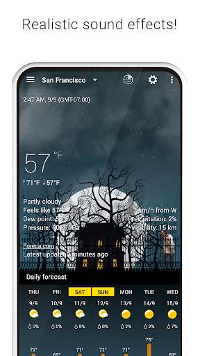 Halloween backgrounds premium screenshot 2