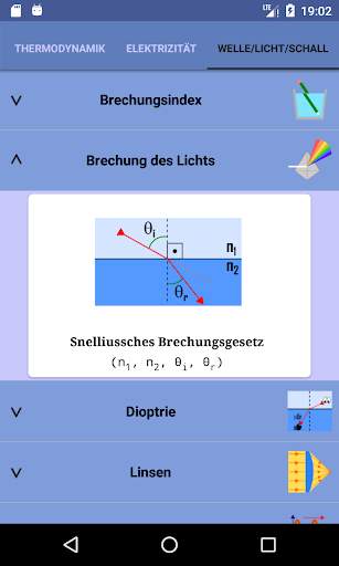 Physik Formeln - Physics Calc screenshot 6