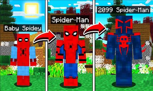 Addon Spiderman Mod MC Pocket Edition screenshot 4