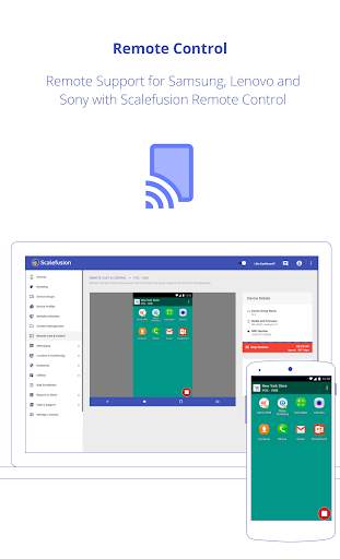 Scalefusion -Kiosk & MDM Agent 5 تصوير الشاشة