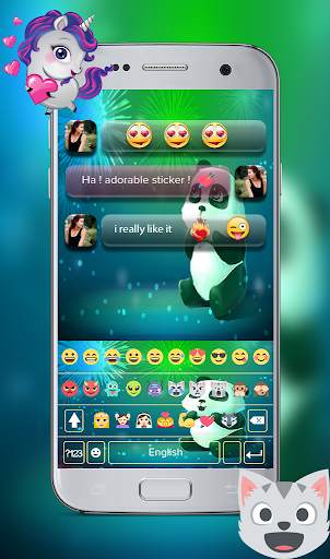 Panda Dream Emoji Keyboard - Panda Kawaii keyboard स्क्रीनशॉट 4