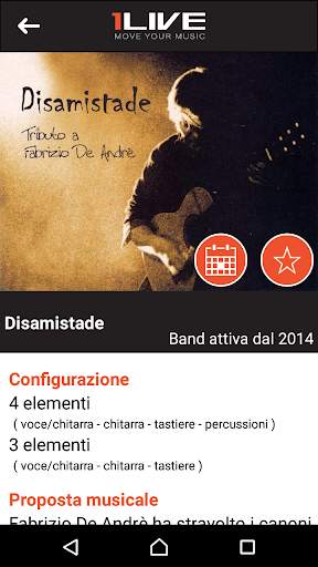 1LIVE - Guida Live Music screenshot 4