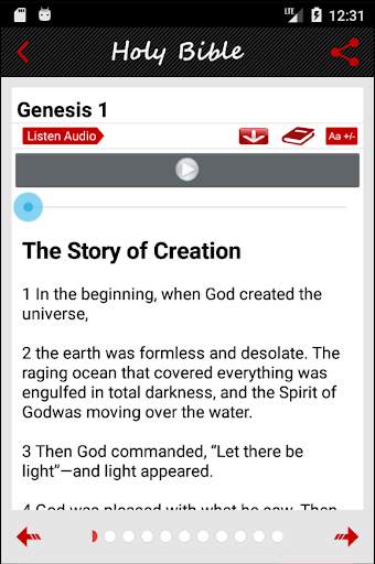 Good News Bible Audio 5 تصوير الشاشة