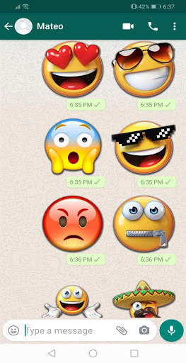 Emojis Stickers Animated For WhatsApp 2021 screenshot 3