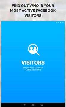 Visitors & Guests for Facebook screenshot 4
