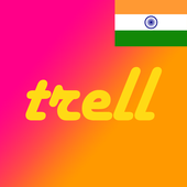 Trell - Short Video App &amp; Status Saver आइकन