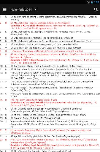 Calendar Ortodox screenshot 6