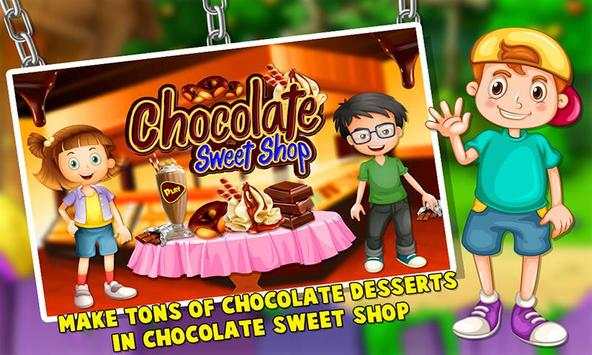 Chocolate Candy Sweet Shop screenshot 1