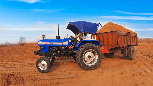 Tractor Trolley: Heavy Cargo Tractor Farming screenshot 1