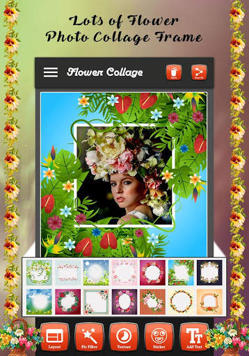 Flower Photo Collage Maker : Flower Photo Frames screenshot 2