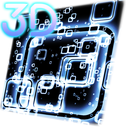 Squares Parallax 3D Live Wallpaper icon