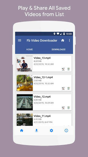 Video downloader for facebook screenshot 3