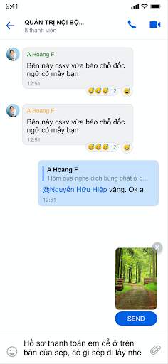 Teaser Messenger screenshot 2