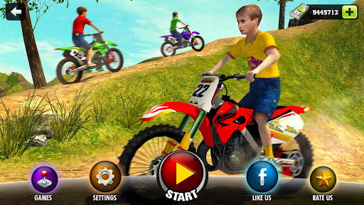 Kids Downhill Mountain Motorbi screenshot 11