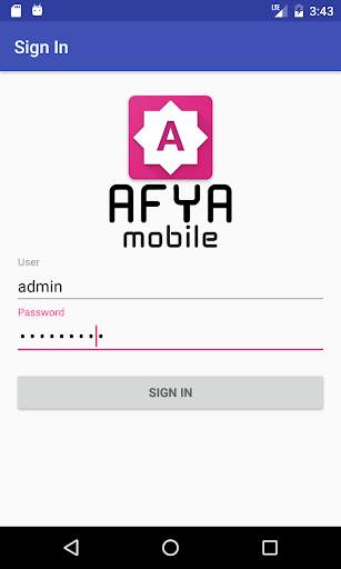 Afya Mobile screenshot 1