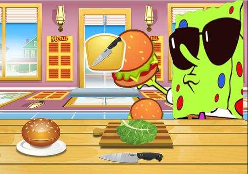 Sponge Burger Maker Diner Dash скриншот 1