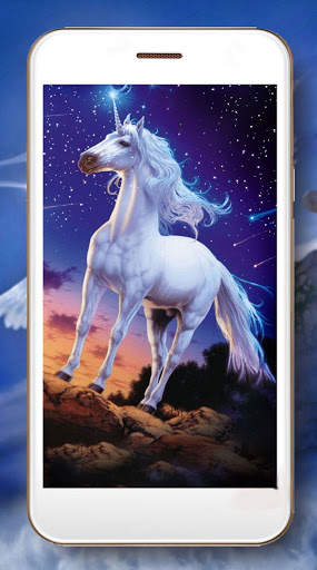 Unicorn Gothic Live Wallpaper screenshot 2