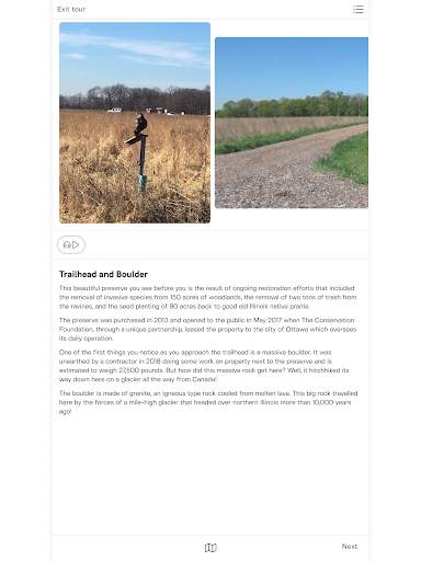 Prairie State Hike App screenshot 3
