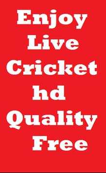 Cricket Live TV Channels Streaming HD - Guide screenshot 1