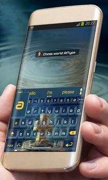 Chess world AiType Theme screenshot 2
