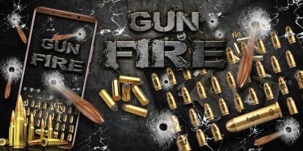 Fire Gun and Bullet Keyboard Theme screenshot 4