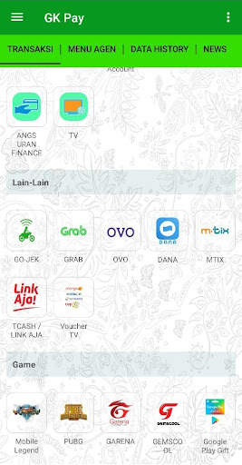 GK Pay - Isi Pulsa dan Pembayaran Online screenshot 3