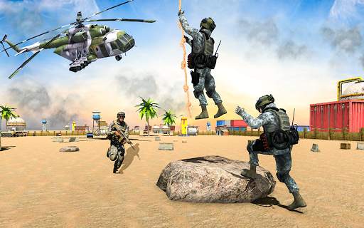 Real Commando Shooting Games screenshot 1