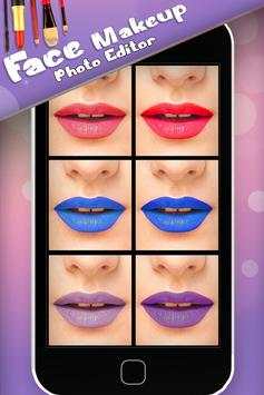 Face Makeup - Photo Editor скриншот 5
