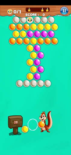 bubble shooter Squirrel crush puzzle screenshot 5