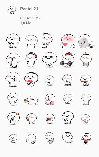 Pentol Stickers for WhatsApp 2021 screenshot 5