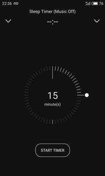 Music off timer - sleep timer. Music timer screenshot 1