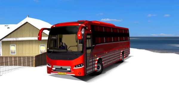 Free Mobile Bus Racing screenshot 4