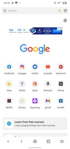 Jaquar Internet Browser-A light weight Web browser screenshot 4
