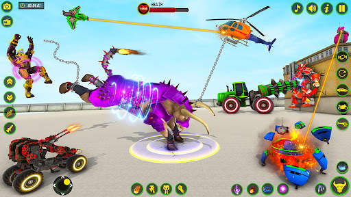 Bull Robot Car Game:Robot Game screenshot 4