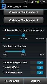 Swift Launcher Trial screenshot 2