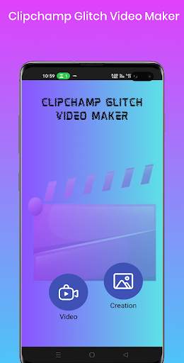 Clipchamp Glitch Video Maker screenshot 1