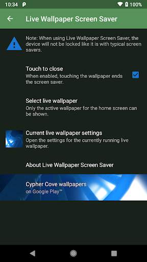 Live Wallpaper Screen Saver screenshot 2