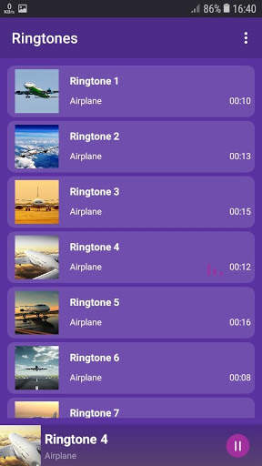 Airplane - RINGTONES and WALLPAPERS screenshot 4
