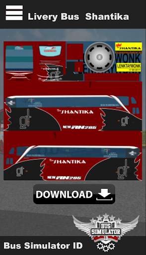 Skin Bus Shantika screenshot 3