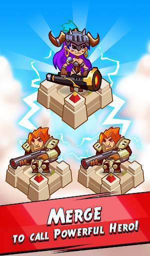 Defense Master: Merge Heros VS Zombies Kingdom screenshot 3